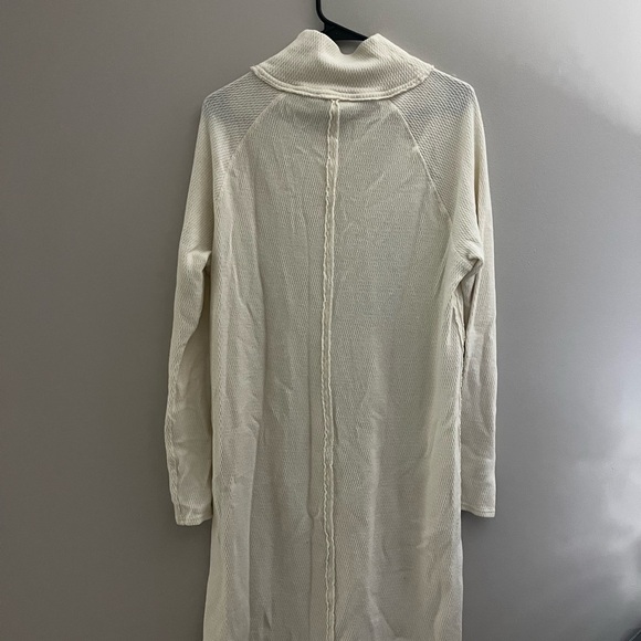 Free People Cream Turtleneck Long Sleeve Tunic - Picture 5 of 5